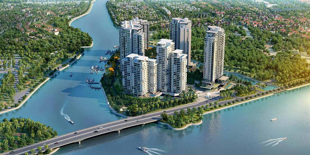 Khu căn hộ Đảo Kim Cương quận 2