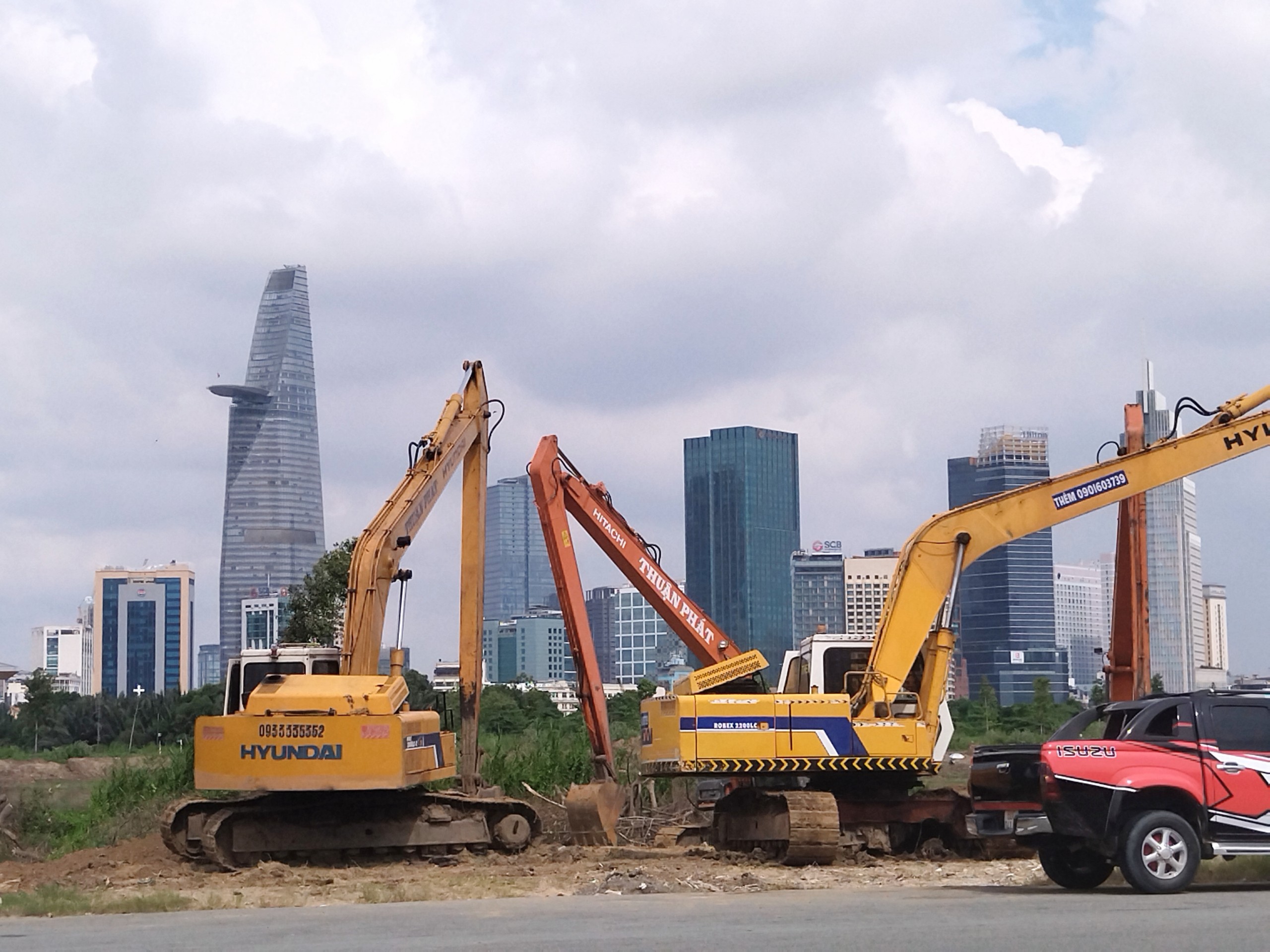 Hình ảnh mới nhất dự án Lotte Eco Smart City