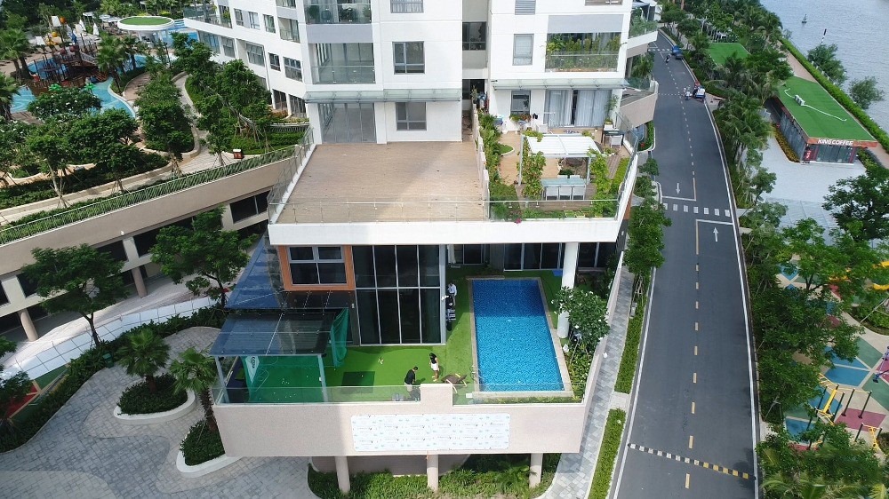 Thực tế 1 căn Pool Villa tại Diamond Island