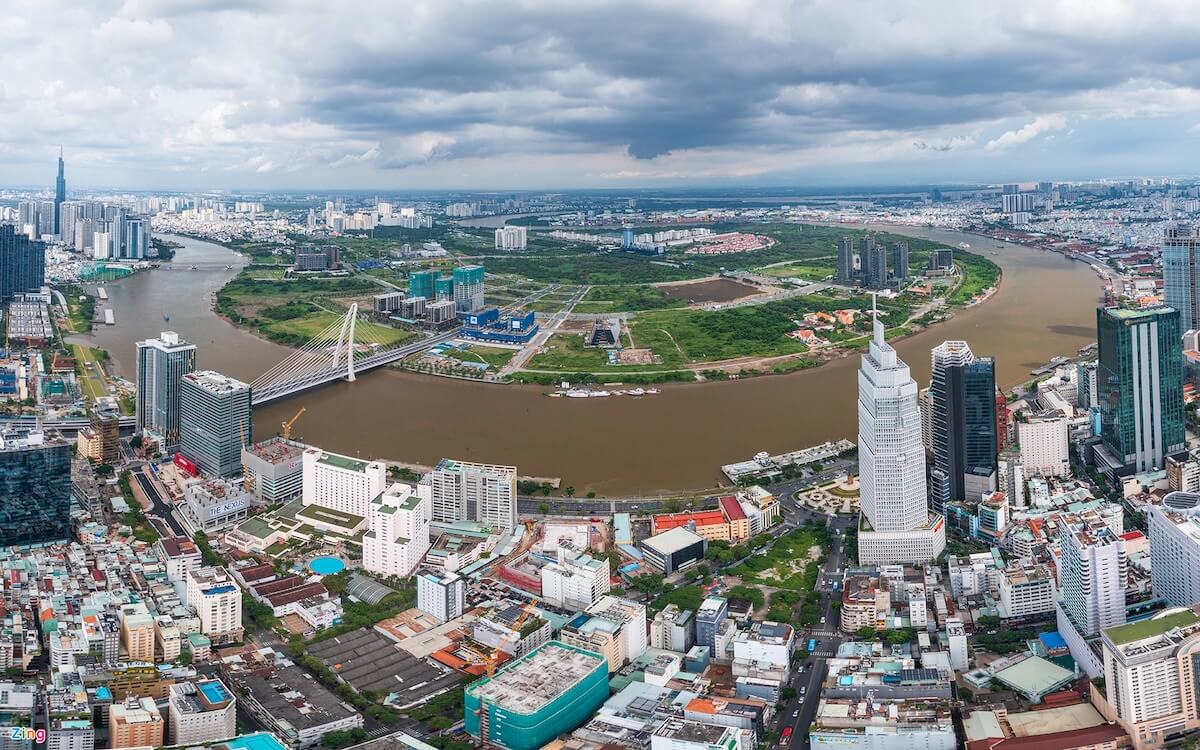 Toàn cảnh khu đô thị mới Thủ Thiêm 2022