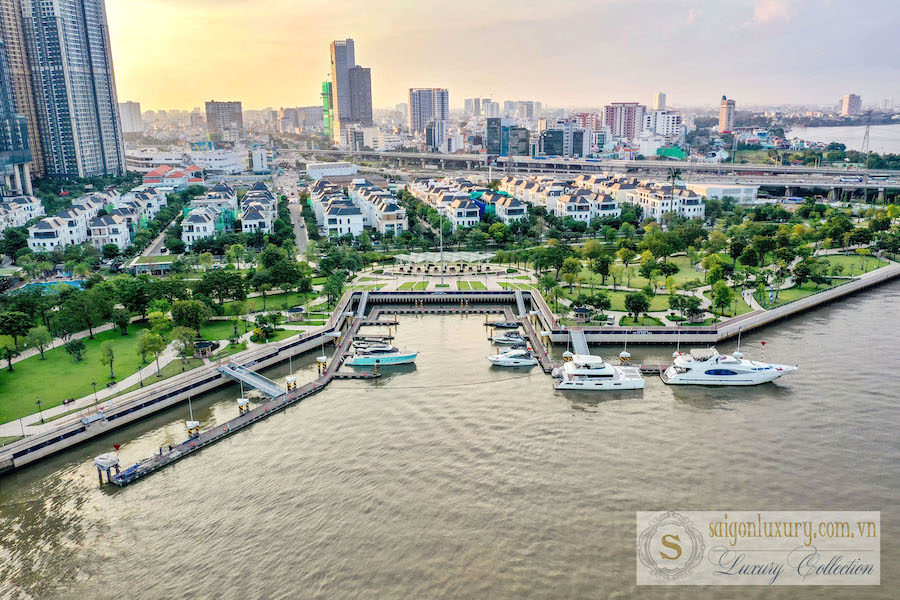Khu biệt thự ven sông Vinhomes Central Park