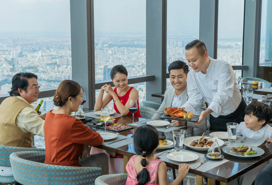 nhà hàng landmark 81