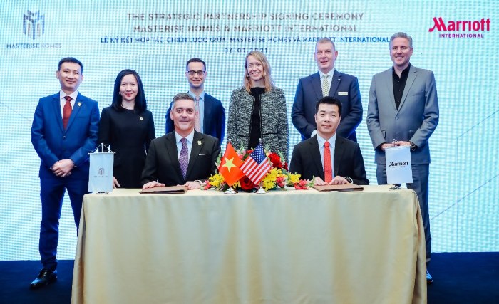 Cái bắt tay lịch sử giữa Masterise Homes & Marriott International nhằm mang tới dự án Branded Residence (Bất động sản hàng hiêu) lớn nhất thế giới đến Việt Nam