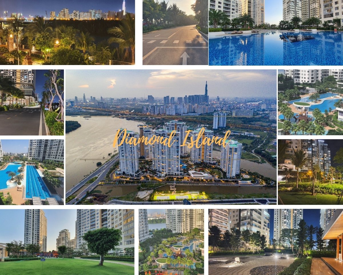 Hình ảnh tại khu căn hộ Diamond Island (Đảo Kim Cương)