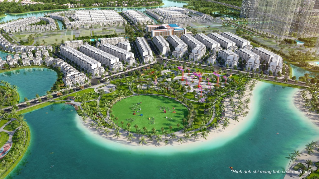 Biệt thự Vinhomes Grand Park tại phân khu The Manhattan mang trong mình nhịp sống sôi động