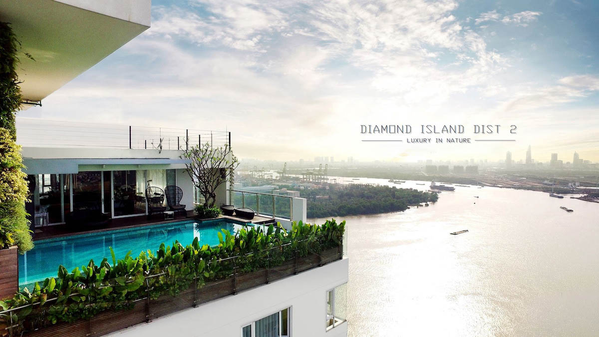 Căn hộ Penthouse tại Diamond Island. Xem chi tết tại: https://saigonluxury.com.vn/sky-villa-dao-kim-cuong-duoc-de-mat/