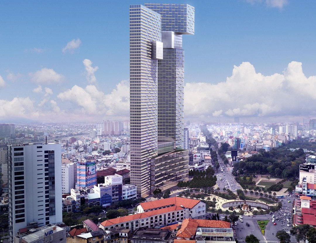 Dự án Ritz Carlton Sài Gòn toạ lạc tại vị trí đắc địa có 1 không 2 tại Sài Gòn. Ngay trung tâm sầm uất bậc nhất Sài Gòn