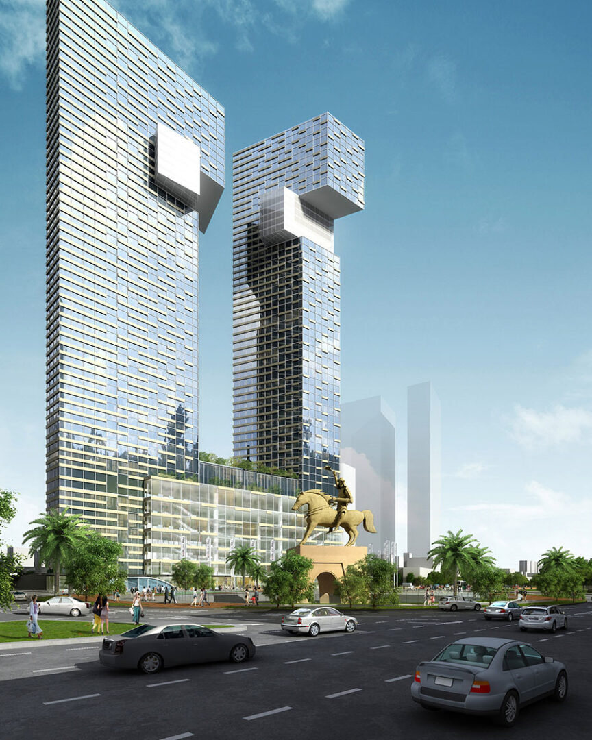Phối cảnh dự án Ritz Carlton Sài Gòn, quận 1