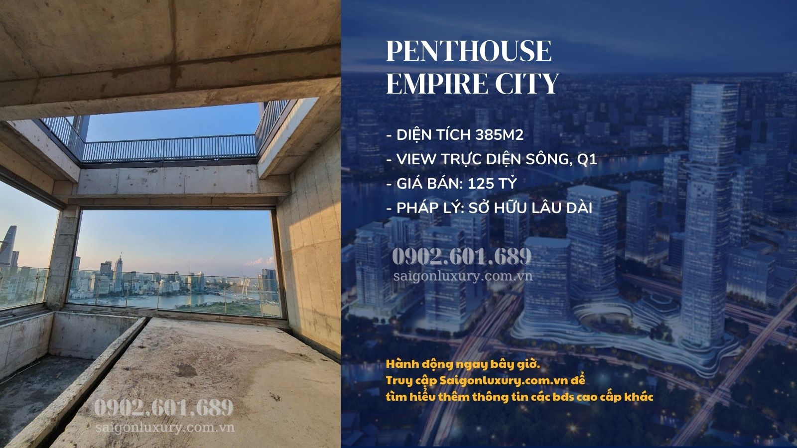 Bán Penthouse Empire City