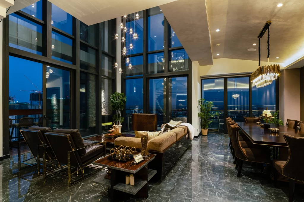 Căn hộ penthouse Ba Son do Nelo Decor thiết kế nội thất