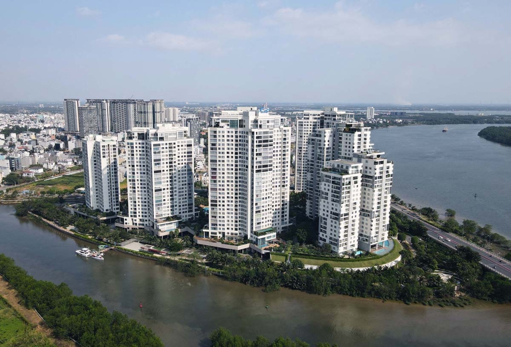 Khu căn hộ 3 mặt sông Diamond Island