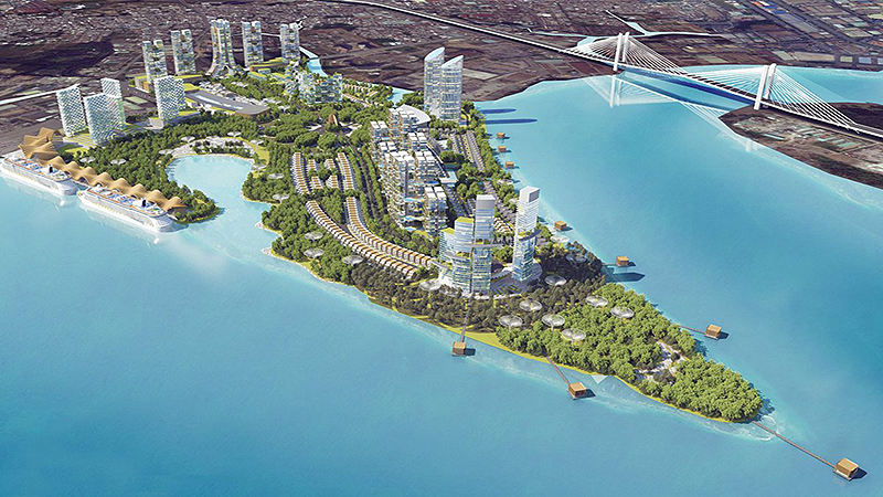 Phối cảnh dự án Mũi đèn đỏ – Saigon Peninsula