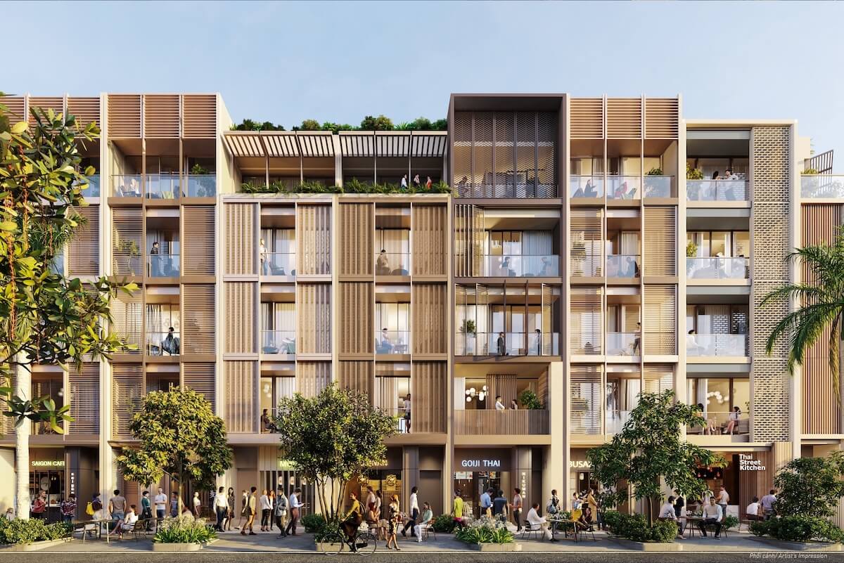 Thiết kế nhà phố Soho The global City