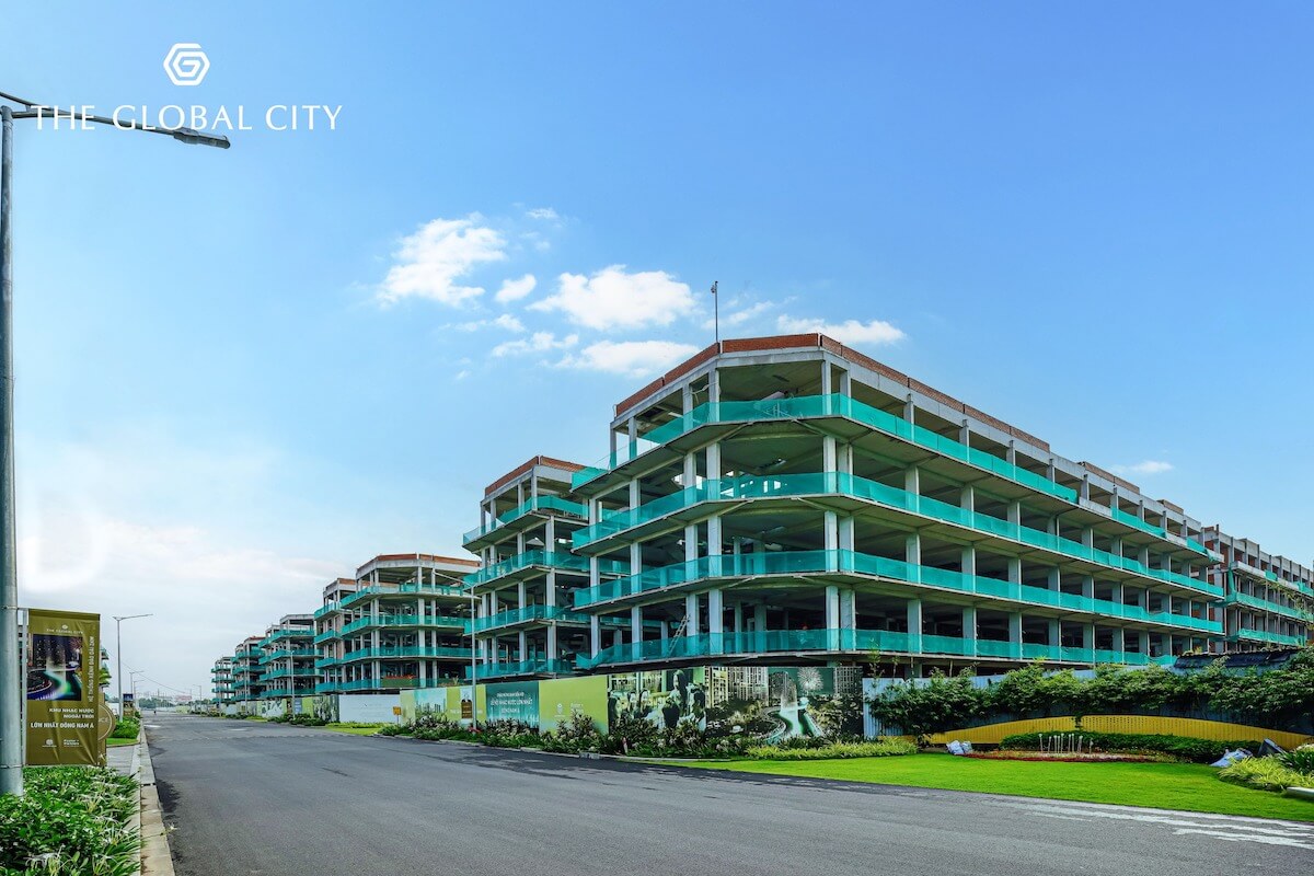 Tiến độ nhà phố Soho - The Global City