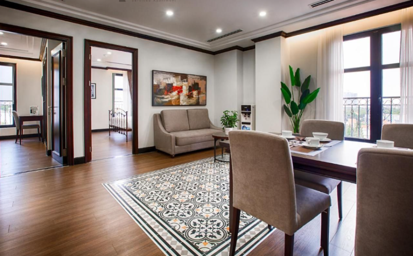 Các phòng của Cityhouse – Atelier có kiến trúc của ngôi nhà hoàn chỉnh