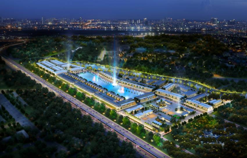 Dự án với quy mô lớn, thuận lợi kết nối với các trung tâm khác