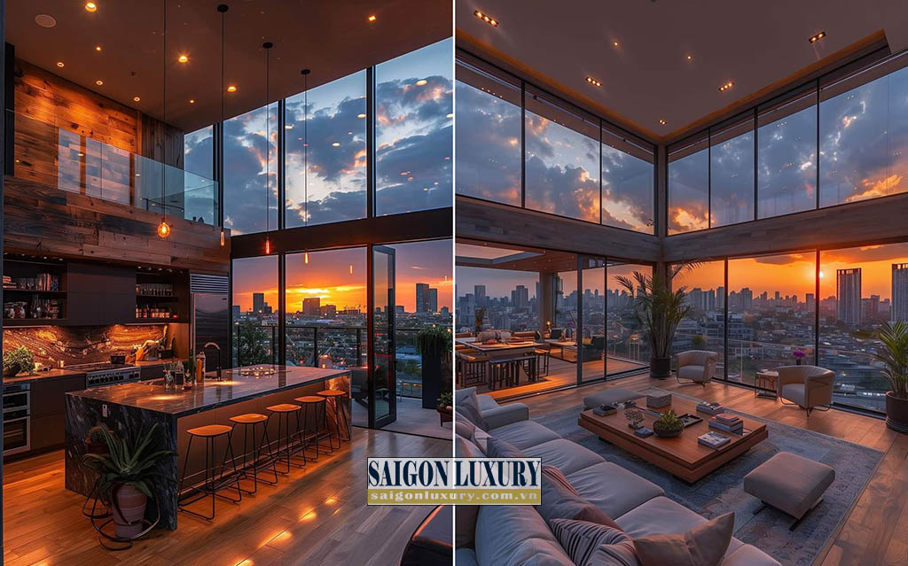 Penthouse sunwah Pearl, Bình Thạnh