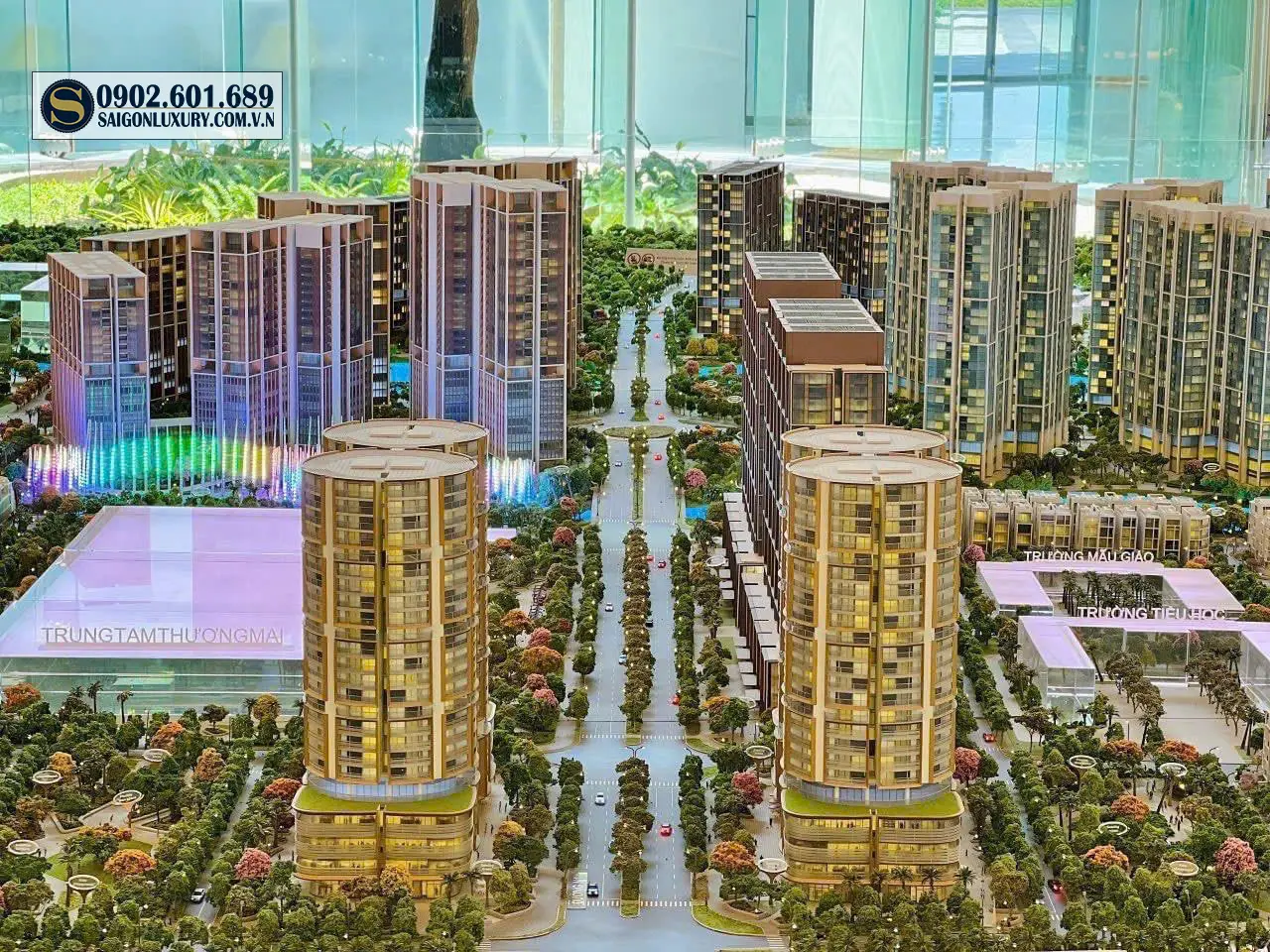 tháp căn hộ đầu tiên tại The Global City