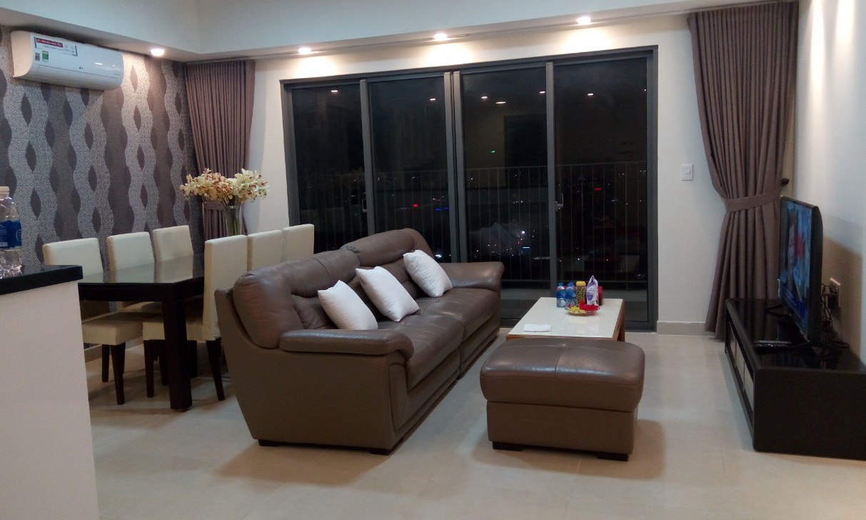 Căn hộ Masteri Thảo Điền cho thuê 3 phòng ngủ tầng 22 tháp T3 đầy đủ