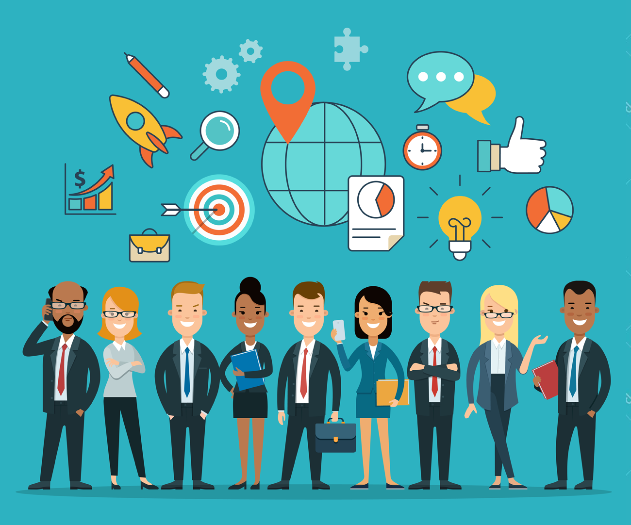 Ngành kinh doanh quốc tế của trường đại học tài chính - Marketing