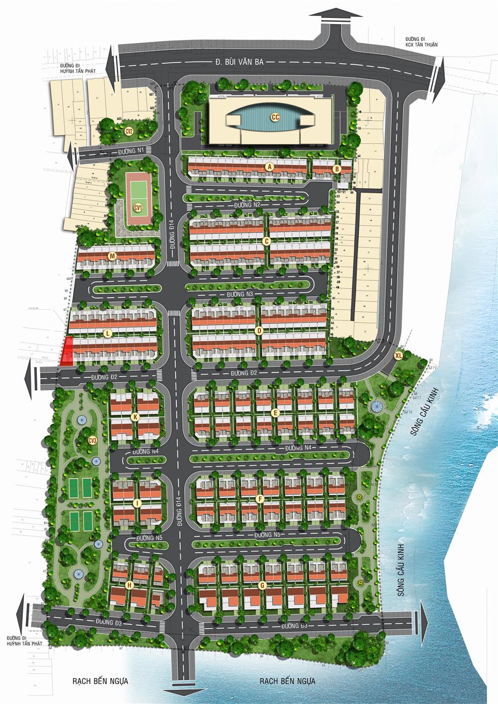 Bán biệt thự Jamona Golden Silk Quận 7 - CĐT TTC Land