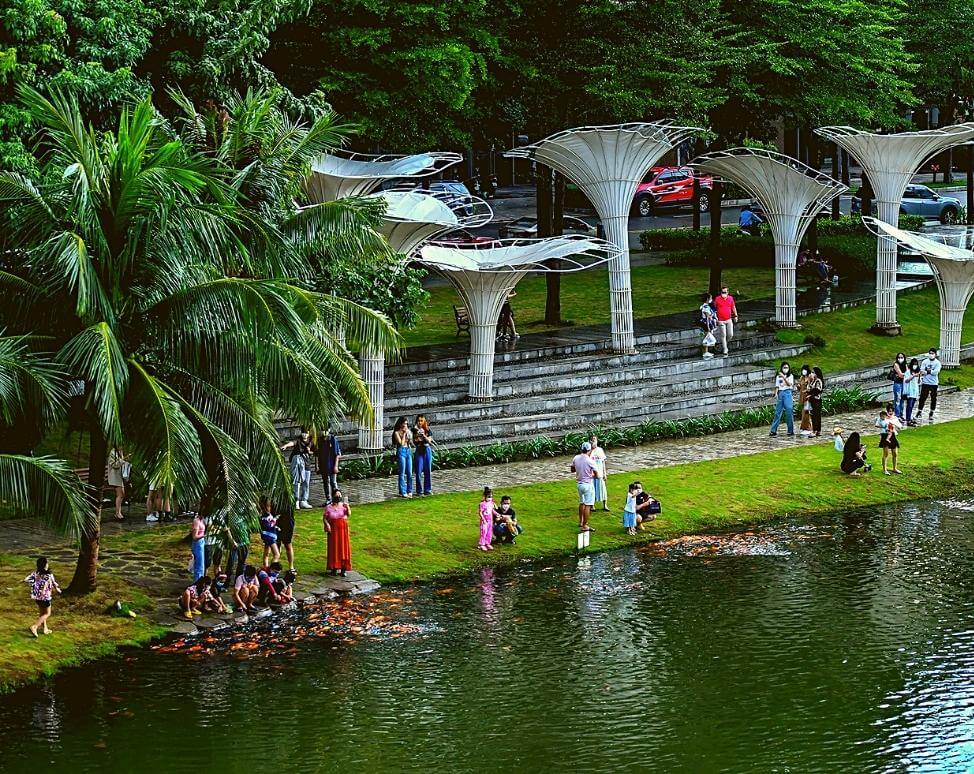 Khám phá công viên Sala quận 2 với các view check in cực cháy