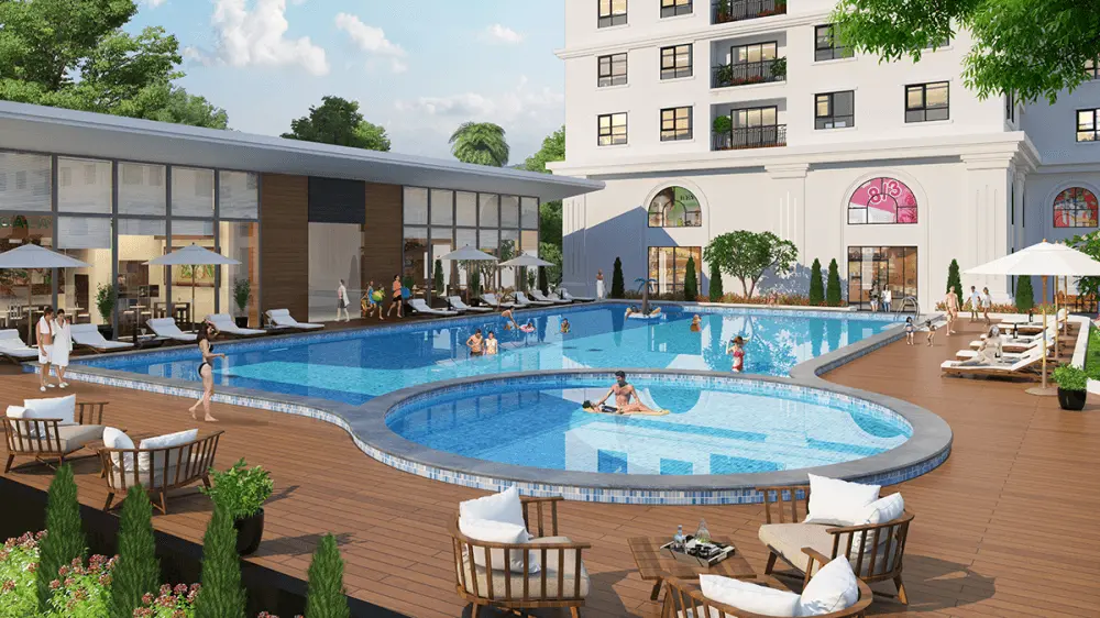 Tiện ích chung cư Eco Lake View 32 Đại Từ