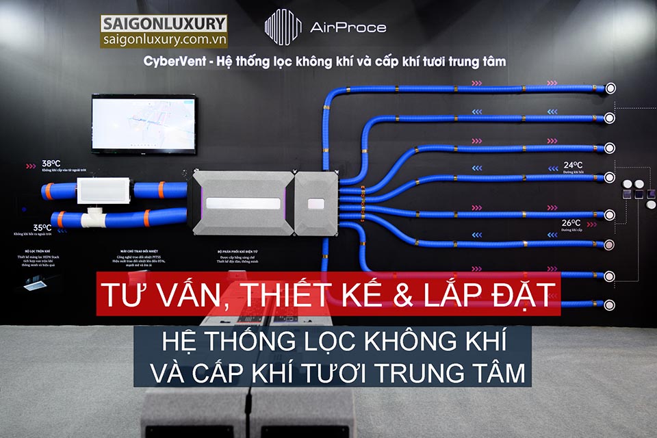Hệ thống cung cấp khí tươi trung tâm