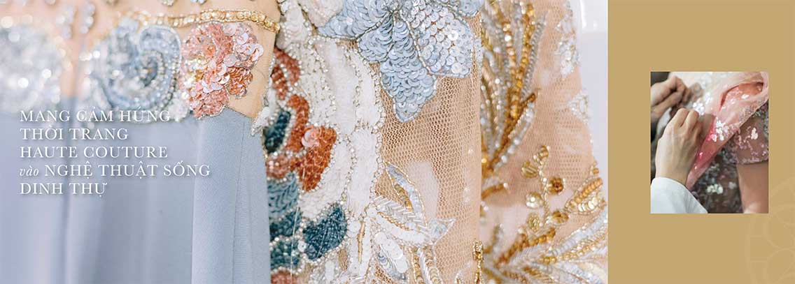 Elie Saab mang Haute Couture vào nghệ thuật sống tại dinh thự