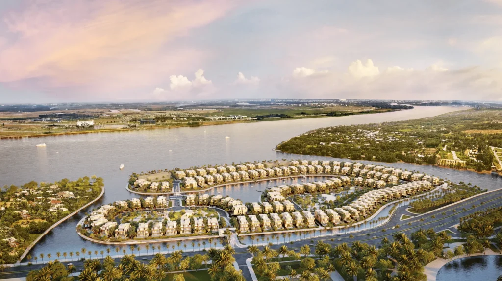 Phối cảnh khu dinh thự The Rivus
