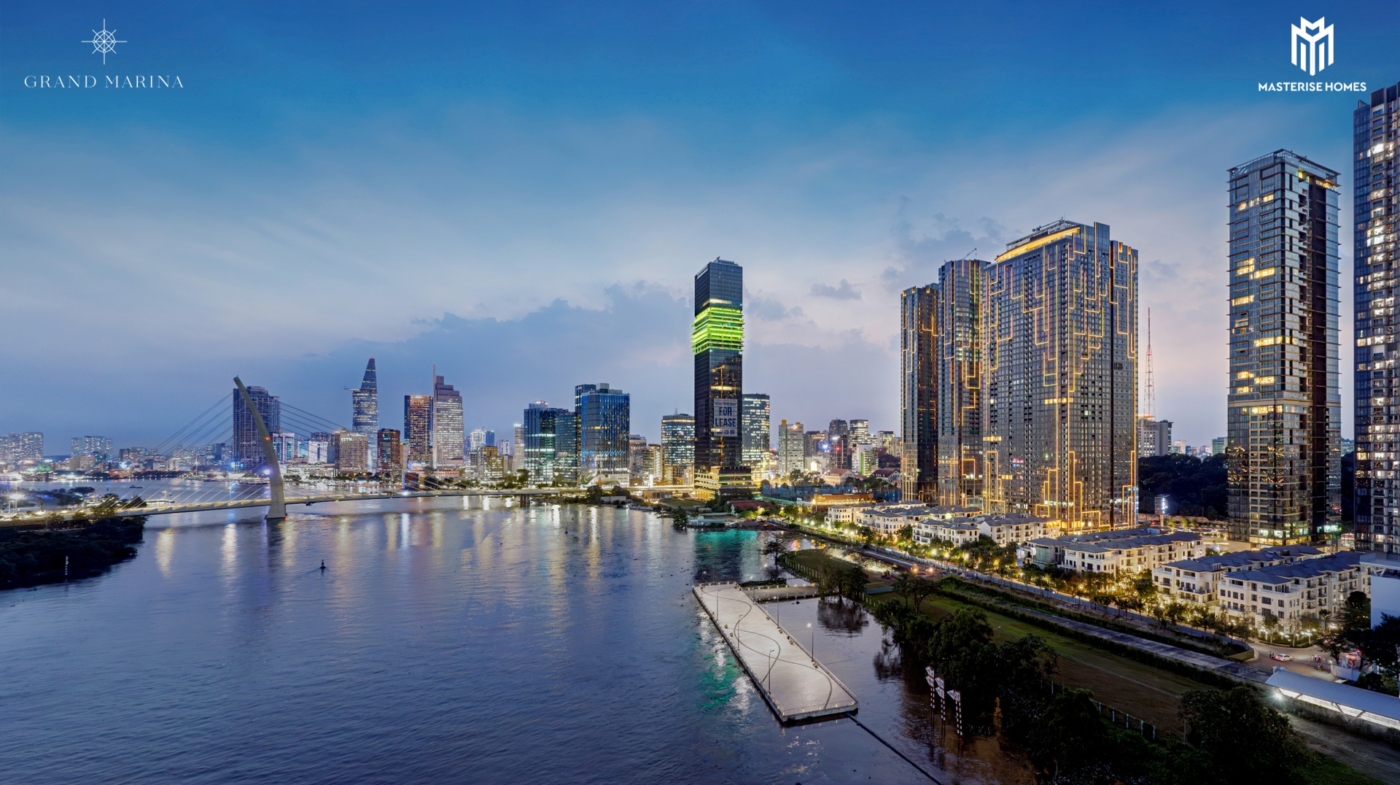 Khu căn hộ hàng hiệu ven sông Grand Marina Saigon