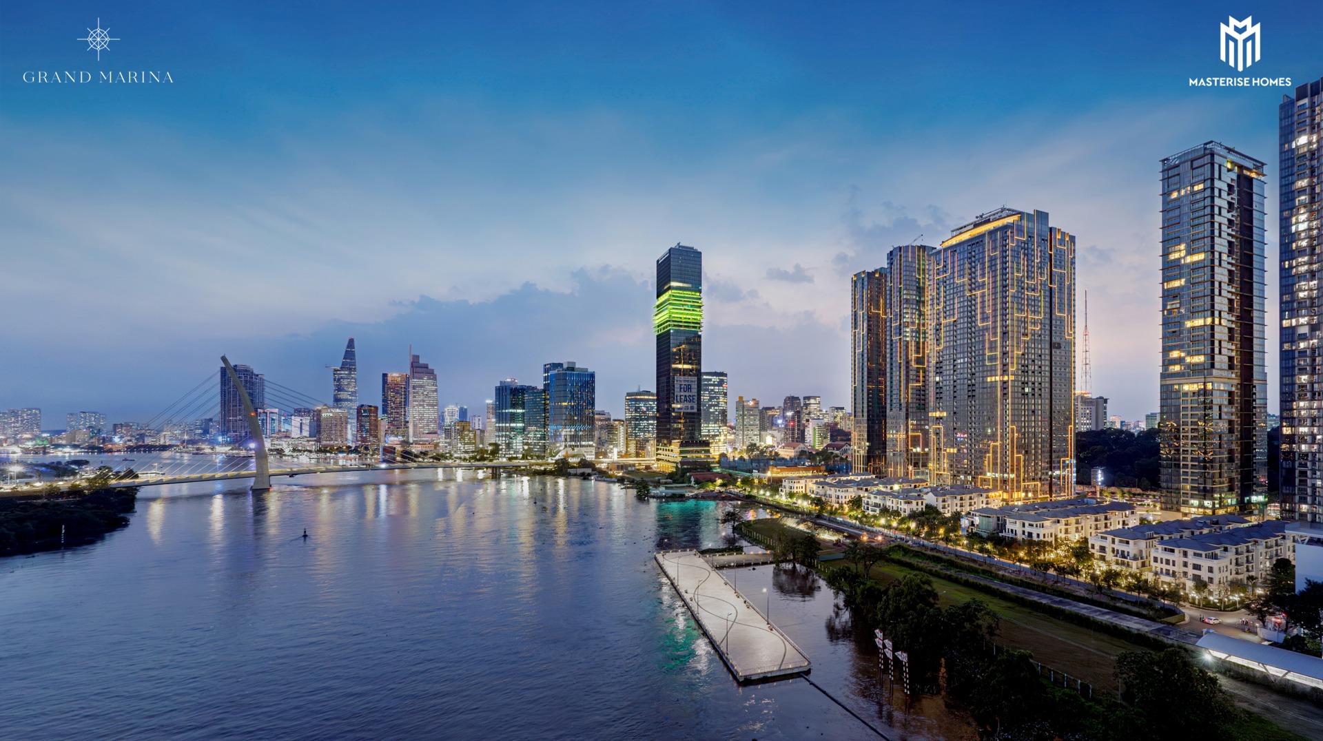 Khu căn hộ hàng hiệu ven sông Grand Marina Saigon