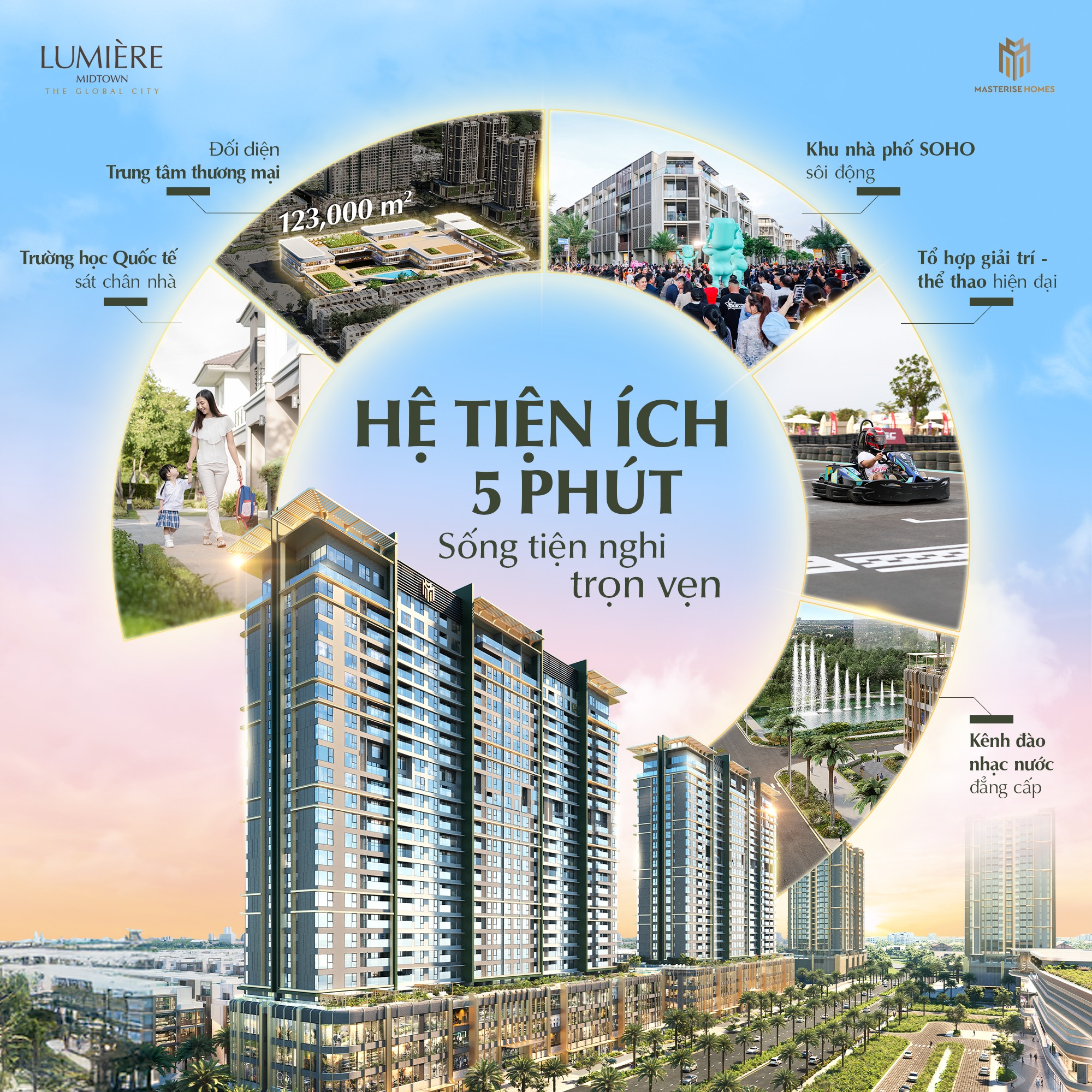 Khám phá hệ tiện ích Lumier Midtown