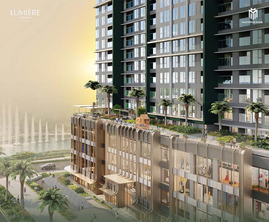 Khối đế sang trọng tại Lumiere Midtown - nơi mua sắm thời thượng