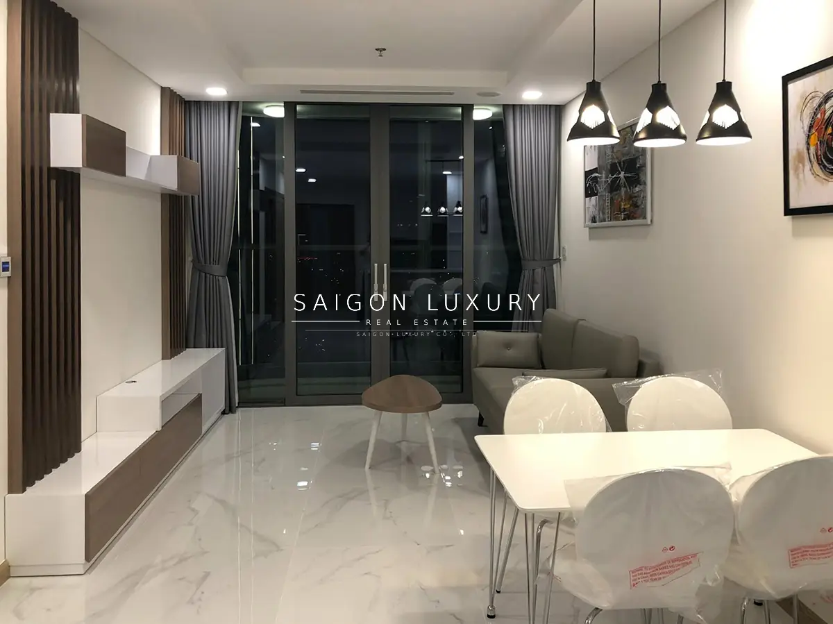 21pn-land-mark81-cho-thue For rent Vinhomes Central Park Landmark 81 floor 12 – 1BR, 55m2, full, 25M net