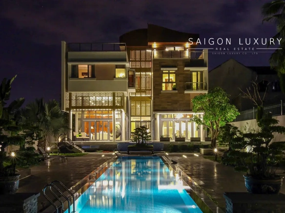 Cho thuê biệt thự mặt sông Thảo Điền, 1700m²