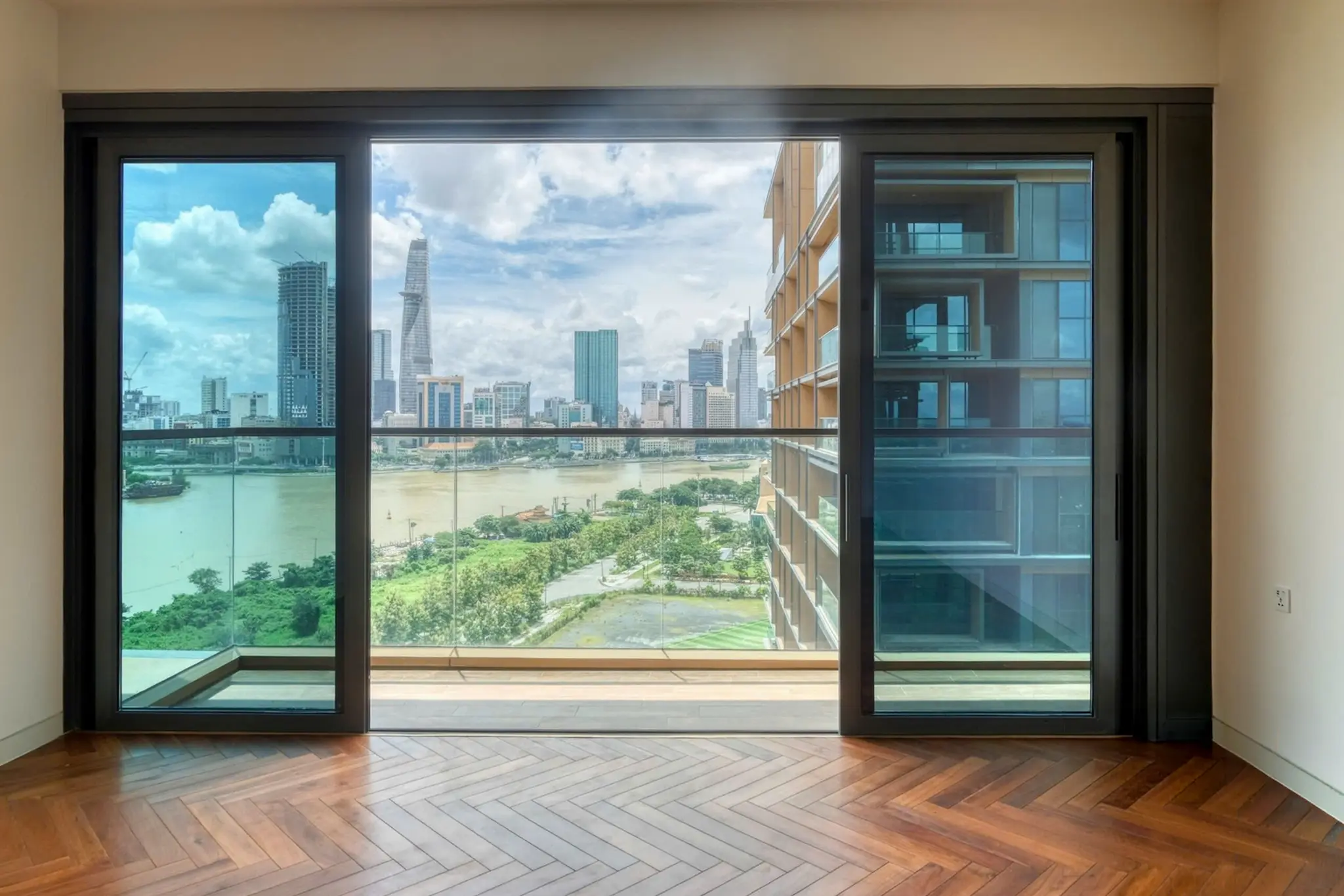 3PN-cove-thap-T23 Cho thuê Empire City Thủ Thiêm – 3PN COVE Residences | View Q1 + Pháo hoa | Thang máy riêng