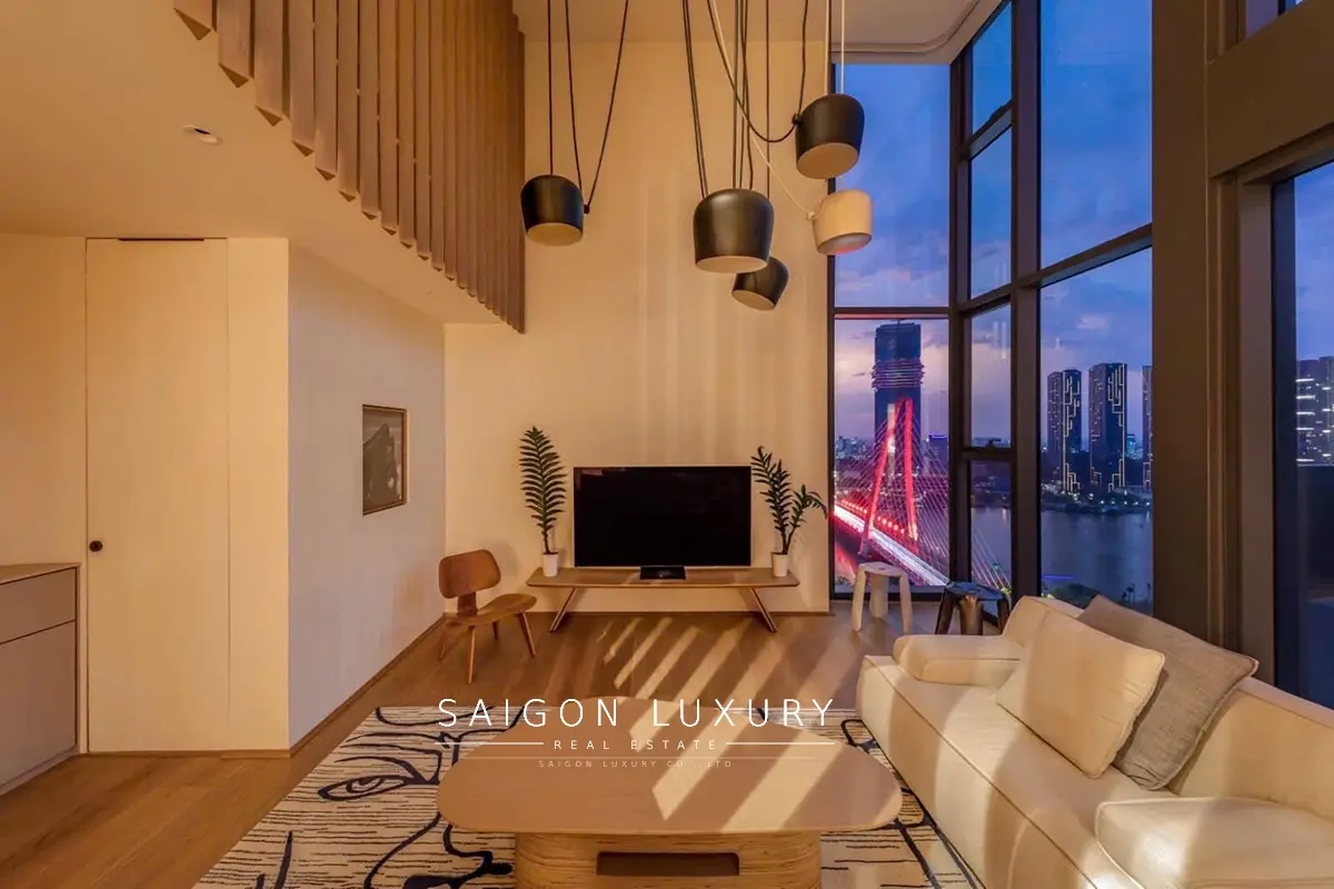 5Lofthouse-opera-7500$ Cho thuê 3PN Opera Residences, căn Loft góc view trực diện sông