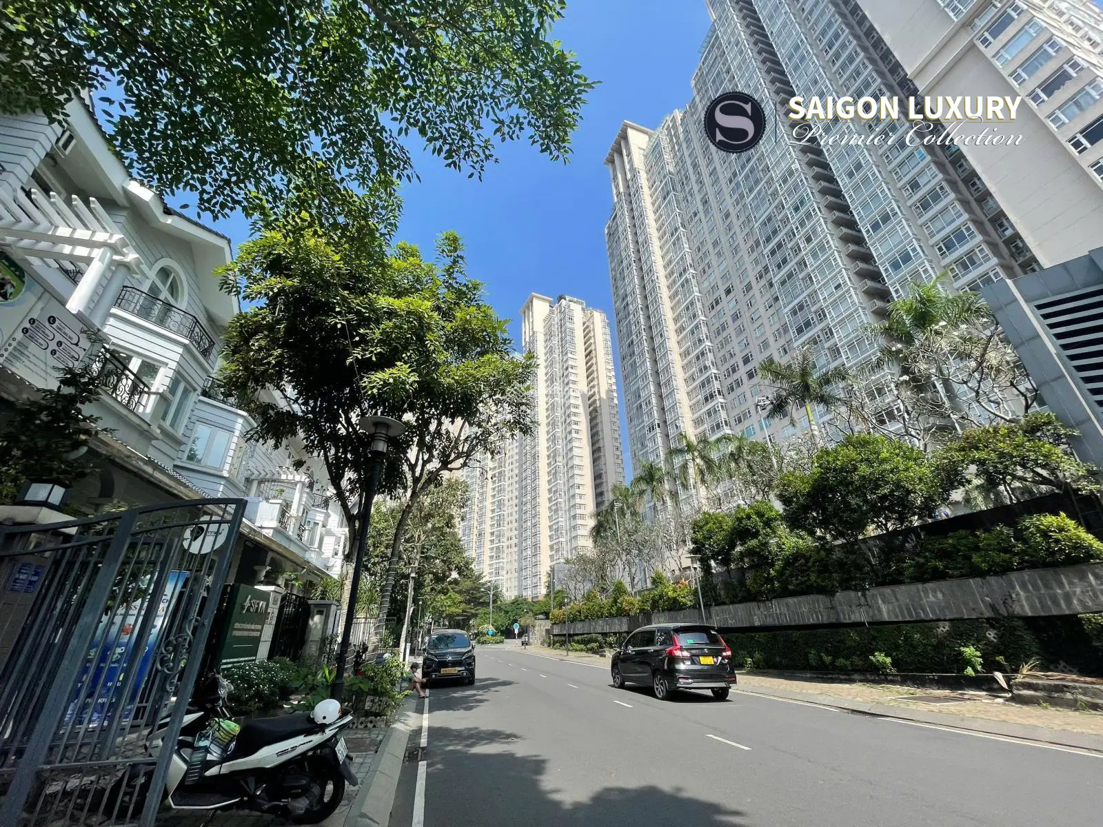Cho-thue-villa-saigon-pearl-kim-hien1 Biệt thự Saigon Pearl cho thuê: Mặt tiền 7m, đường 18m – Không gian lý tưởng làm văn phòng hoặc ở.