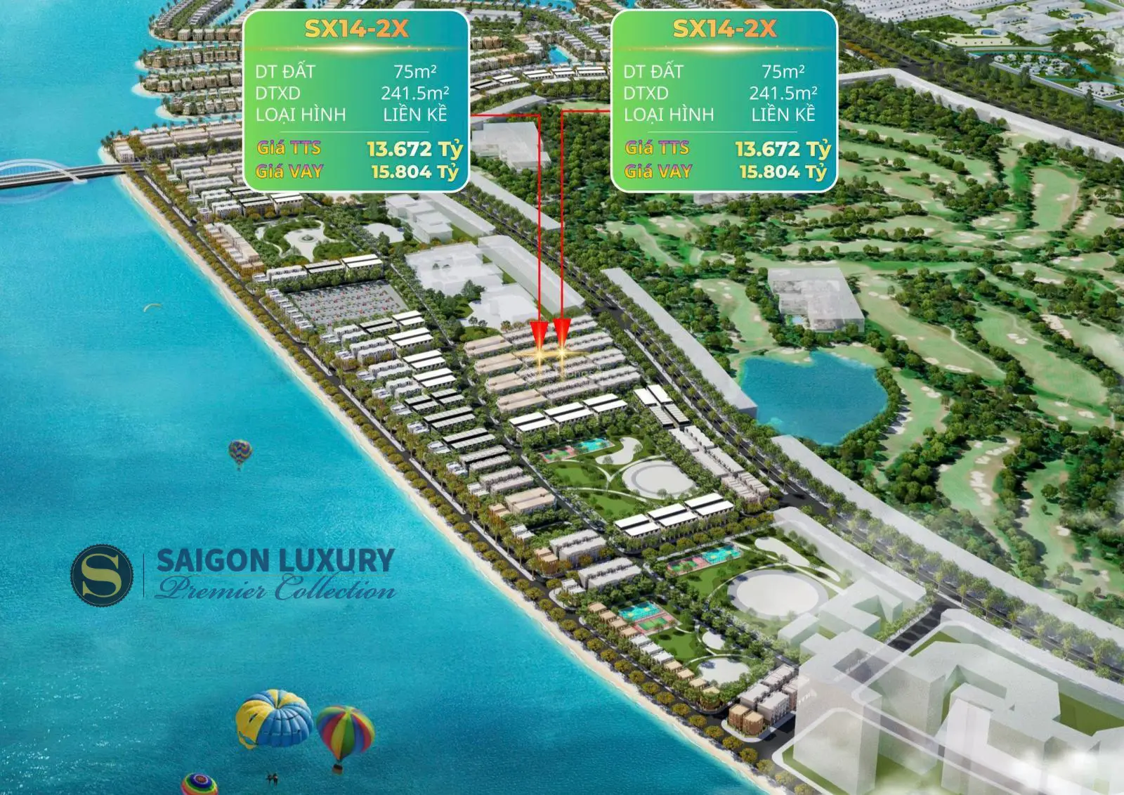ban-cap-shophouse-vinhomes-green-paradise6 Bán cặp liền kề giá tốt nhất Vịnh Tiên – Vinhomes Green Paradise, sát sân golf 36 lỗ