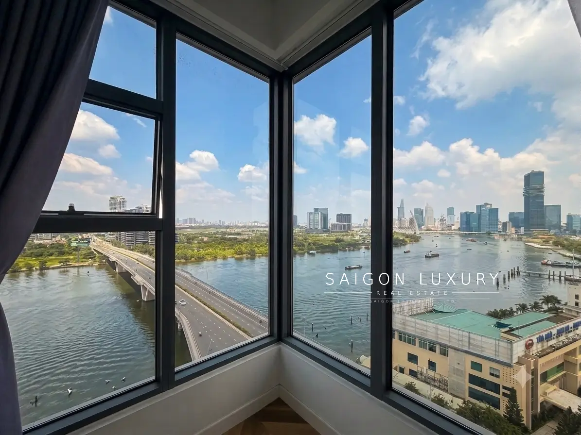 13pn-chothue-sunwah Cho thuê căn hộ Sunwah Pearl 3 phòng ngủ – căn góc view trực diện sông Sài Gòn, trung tâm Quận 1