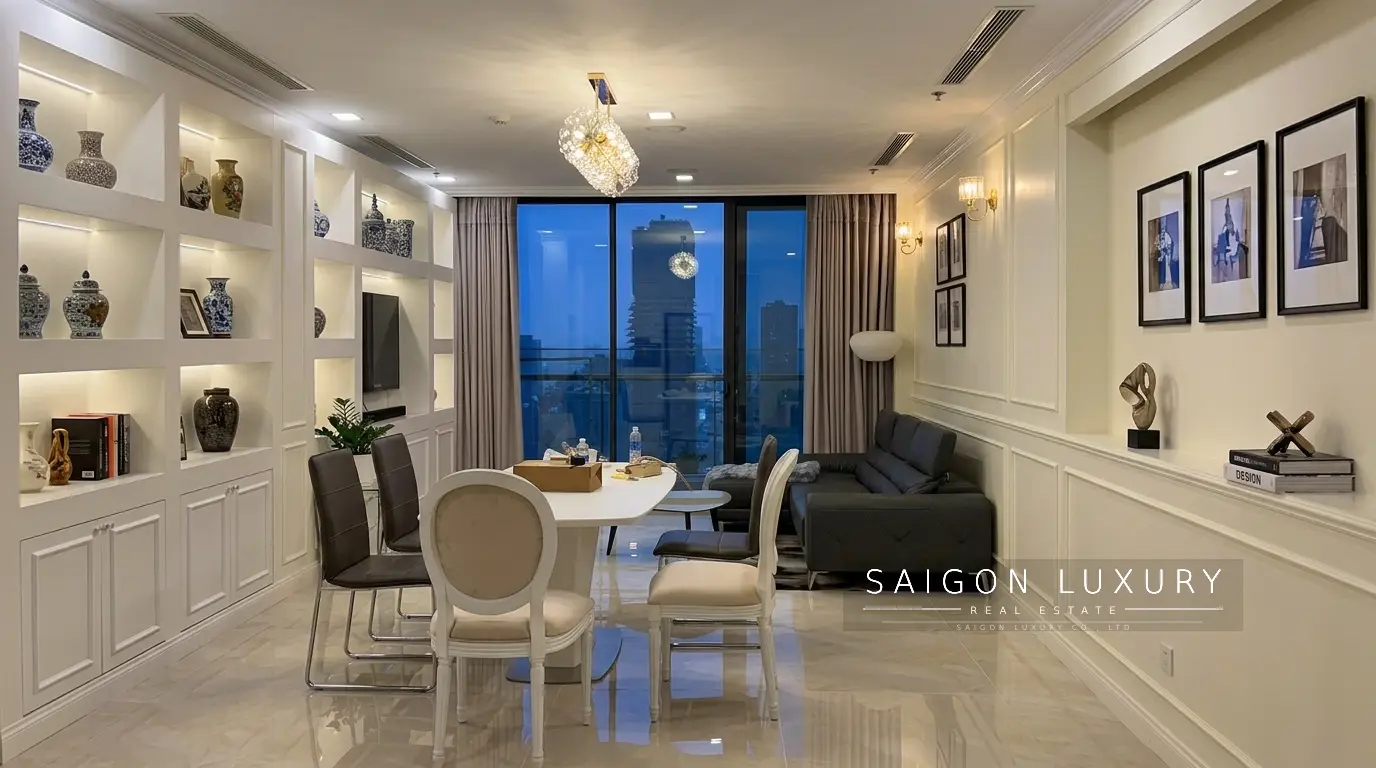 3A2-45.03-vinhomes-ba-son Cho thuê căn hộ Aqua 2 Vinhomes Golden River – Tầng 45, view trực diện sông Sài Gòn, Bitexco và Marina Central