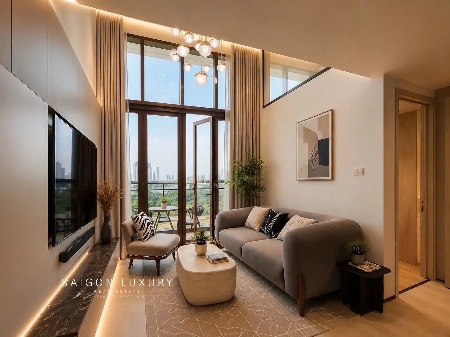 3Lofthouse Metropole Bán căn Lofthouse 2PN The Galleria – Metropole Thủ Thiêm | Lầu cao view sông | Giá 20 tỷ