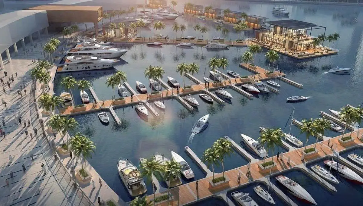 Phối cảnh Landmark Habour tại Vinhomes Green Paradise Cần Giờ
