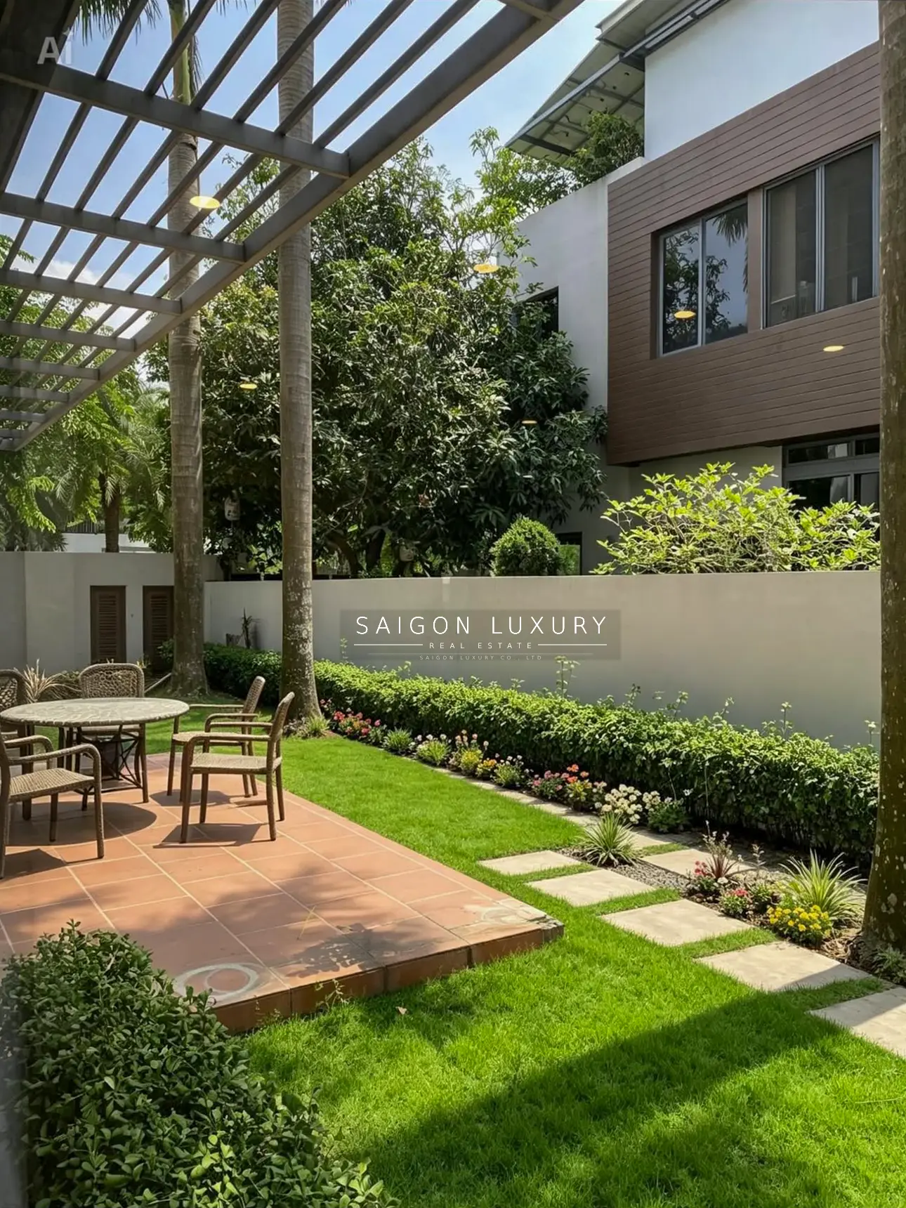 Bán biệt thự đơn lập Riviera Cove Quận 9 – Căn góc 3 mặt tiền, hồ bơi riêng, sân vườn rộng