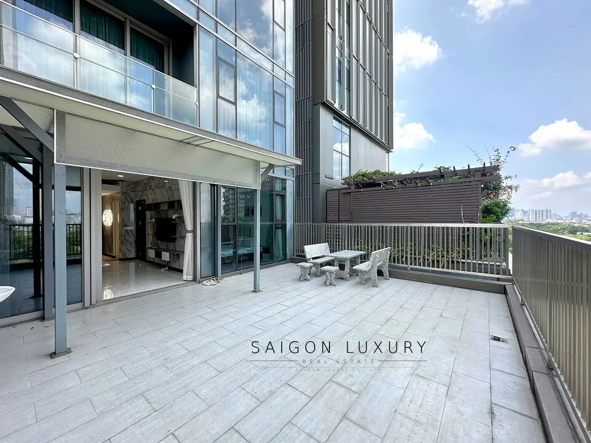 31pn-san-vuon-empire-city Cho thuê căn hộ sân vườn 1 phòng ngủ siêu hiếm tại Linden – Empire City giá 28tr/tháng