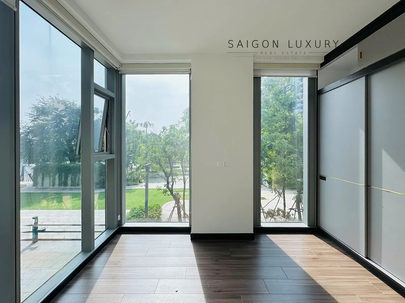 5linden-residence-view-cong-vien Bán căn hộ 2 phòng ngủ Linden Residences – Empire City, giá 19,5 tỷ