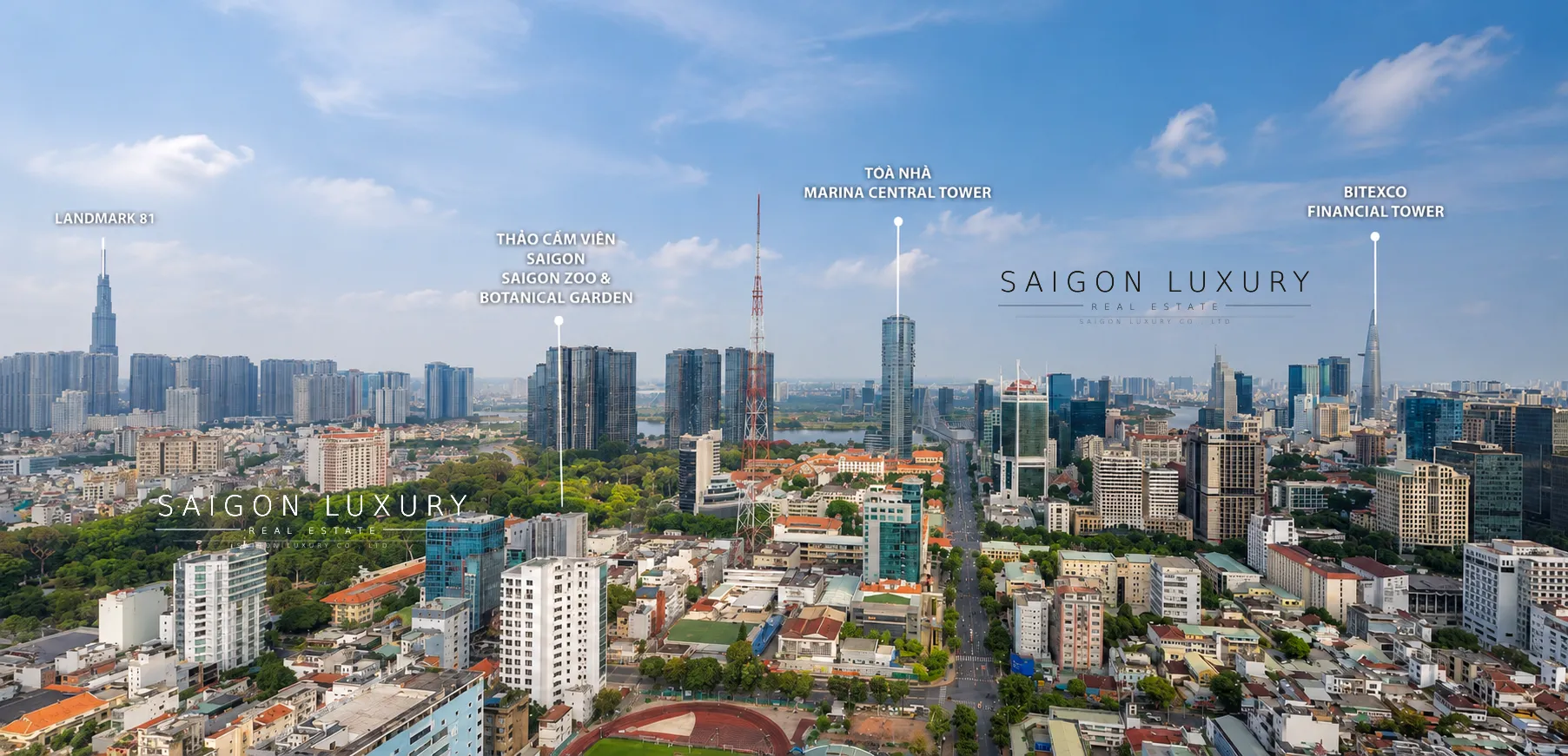 View từ căn hộ The MarQ